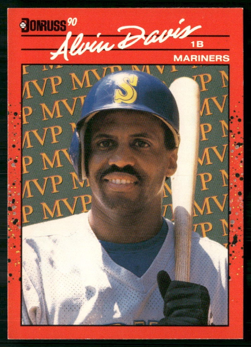 1990 Donruss Alvin Davis #BC-9 MVP Mariners BB2