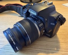 Canon EOS 1000D Digital SLR Camera - 10.1MP - Black - 2 Lenses - Charger - Case
