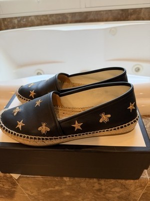 Gucci Leather Espadrilles Women s Size 39 1/2