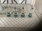 Denby Magnum Green Low Footed Water Glasses/Goblets 16 Ounce New! With Tags — photo 1