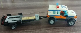 LEGO City Coast Guard 4 x 4 Response Unit Truck and Trailer only