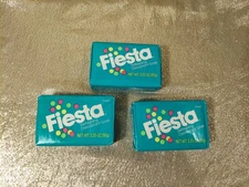 3 Vintage Jergens Green Fiesta Refreshing Deodorant Bar Soap Bath 3.25 oz  