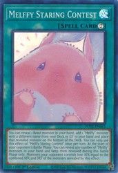 Melffy Staring Contest POTE-EN063 Super Rare 1st Edition