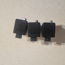3x NINTENDO 64 N64 RF MODULATOR GENUINE OFFICIAL AERIAL ADAPTER NUS-003 TESTED