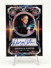 2025 Panini Donruss WNBA Andraya Carter Voices of The Game On Card Auto #VS-AC