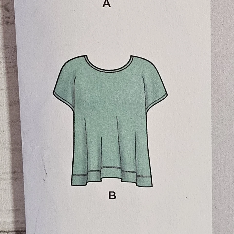 Simplicity S9020 Sewing Pattern Misses Sleepwear Knit Tops Pants Shorts UNCUT FF - Image 3 of 4