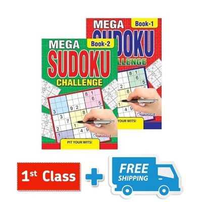A5 Sudoku Book - Puzzles Super Travel Fun Book Mega Journeys Adults Single Book