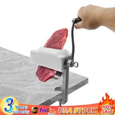 Meat Tenderizer Hand Crank Flatten butchers Tool Cuber Steak Machine KitchenTool