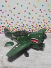 GI Joe Sgt Savage P-40 Warhawk WWII Plane Green War Airplane Vintage 1994