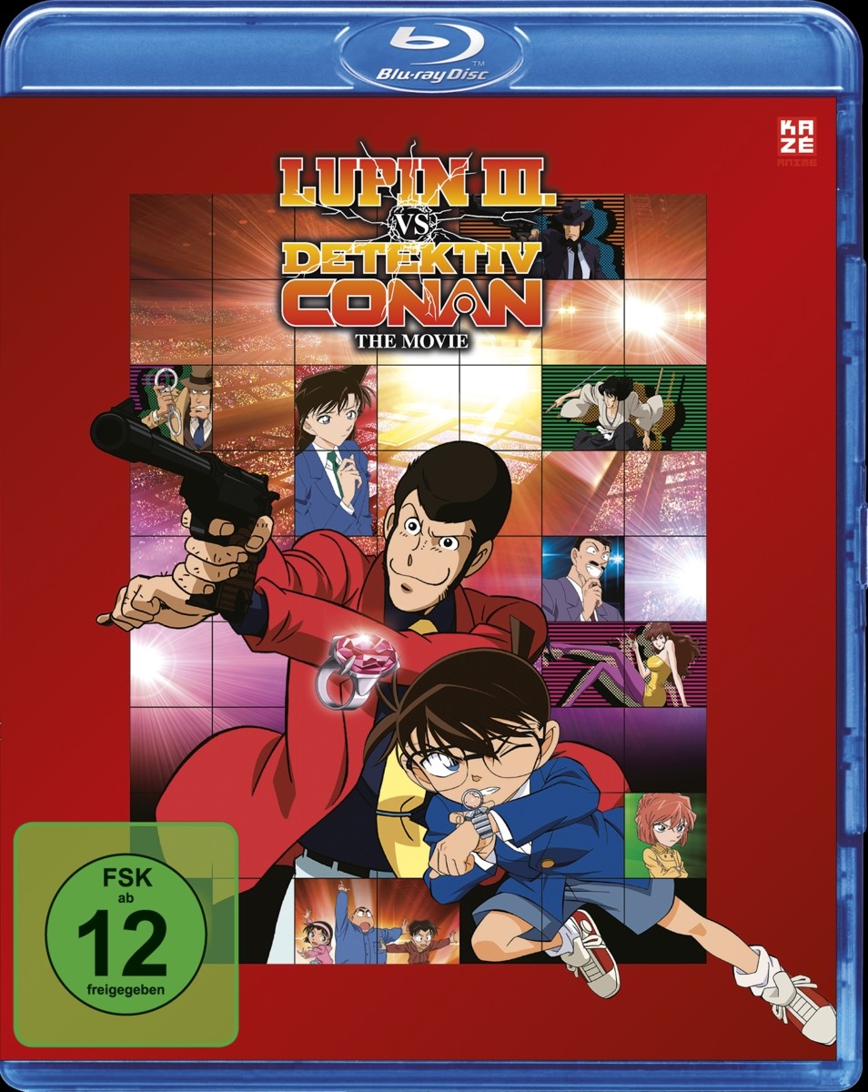 Lupin III. vs. Detektiv Conan: The Movie Blu-ray *NEU*OVP*