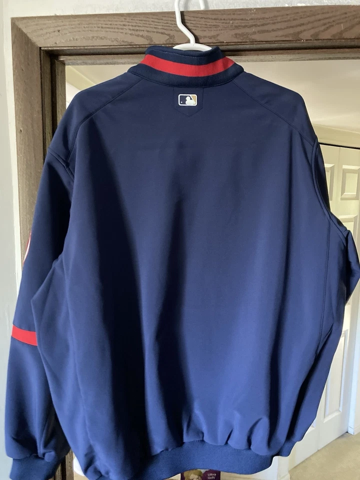 Abrigo Chaqueta Majestic 4XL de los Nacionales de Washington Excelente Estado Sin Defectos MLB Cálido Foto 3 de 4