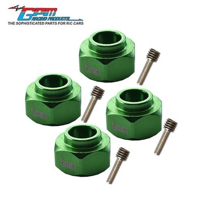 GPM Aluminum Hex Adapters 6mm Thick For TRAXXAS 1/10 TRX4 Defender Trail Crawler