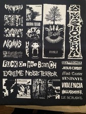 Crust Punk Patches Sheet