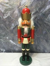 Christmas Nutcracker King 15” Tall #175