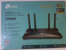 NEW TP-Link AX3000 Dual-Band Gigabit Wi-Fi 6 Router - Archer AX55 NIB Sealed