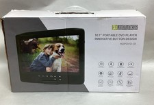 HDJUNTUNKOR HDPDVD-01 Portable DVD Player WITH 10.1" HD Swivel Display Screen