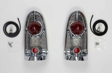 1956 Bel Air 210 150 Chevrolet Chevy Taillight Assemblies Pair Tri Five