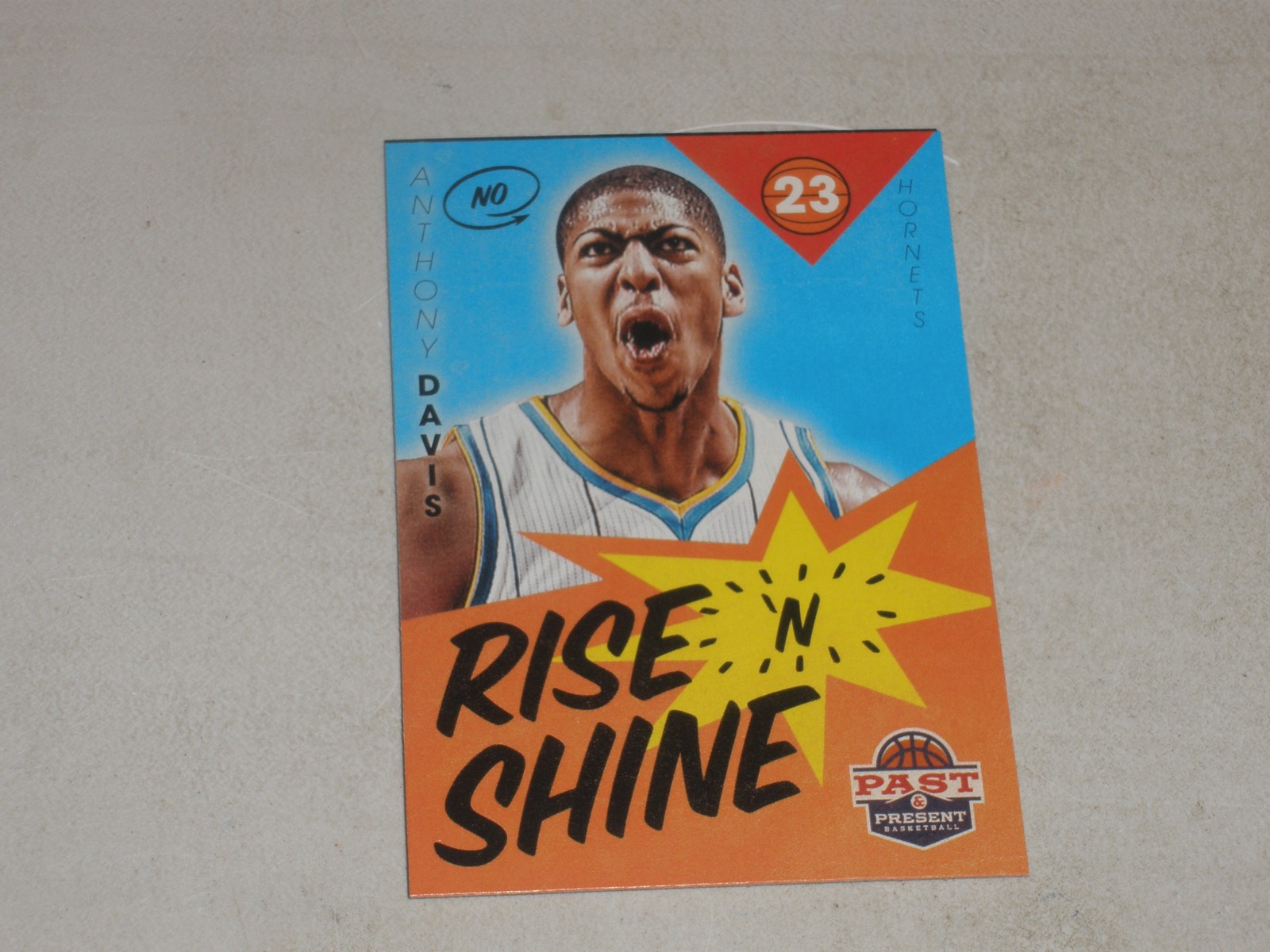2012-13 Panini Past And Present Rise And Shine #64 Anthony Davis Rookie RC