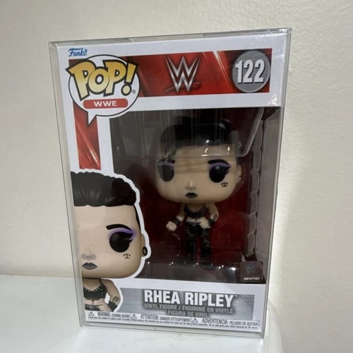 Funko Pop! Vinyl WWE Rhea Ripley #122 with SOFT PROTECTOR