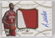2012 Panini Immaculate Premium Signatures 68/75 Arnett Moultrie Patch Auto 3c7