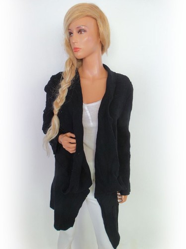 Cardigan Femme All Saints Lota - Noir - Taille S (US Petit) - Ouvert Devant - Coton 100%