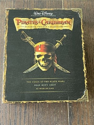 Pirates of the Caribbean 1-7 Box Set (Blu-ray) Preowned