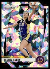 2024-25 Panini Prizm WNBA Ice Prizm Dearica Hamby Los Angeles Sparks #19