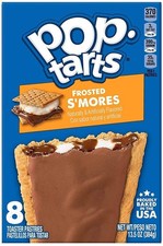 Pop Tarts Tostapane Pasticceria S'mores Smerigliato, 8 ct
