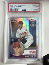 2018 Topps Chrome - 1983 Topps Refractor Shohei Ohtani #83T-6 (RC)