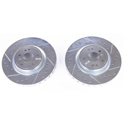 PowerStop Disc Brake Rotor Set - Fits Mercedes Benz GLE350 2018 PowerStop Evolut
