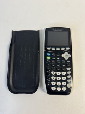 Texas Instruments Ti-84 Plus C Silver Edition Graphing Calculator Works No Cord