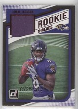 2018 Panini Donruss Rookie Threads Red Lamar Jackson #17 uk2