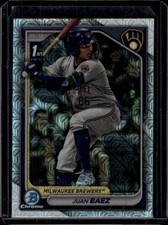 2024 Bowman Chrome Prospects Mojo Refractors #BCP-160 Juan Baez Brewers