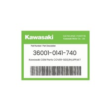Kawasaki Genuine Cover-Side,Rh,Upp,M.Titanium...