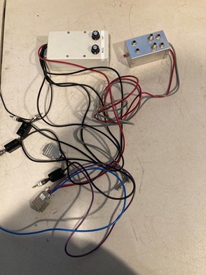 Custom Electronic Control Box w/ Multi-Port Interface & Cables Lab Equipment