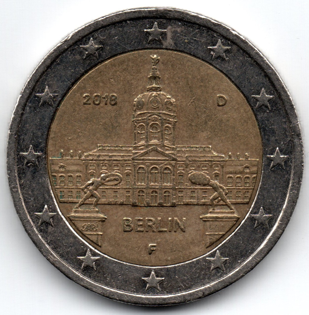 Pièce 2€ Allemagne Année 2018 Présidence du Reichstat par Berlin