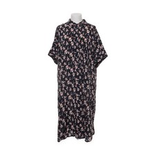 Julie Fagerholt, Kleid, Größe: 40, Schwarz/Pink/Weiß/Braun, Elasthan/Seide #xLo