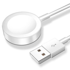 Fast Magnetic Charging Cable for Watch 3.3FT White