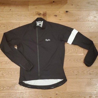 Rapha Core Rain Jacket II Cycling Waterproof 100%  Size L Black  slightly used