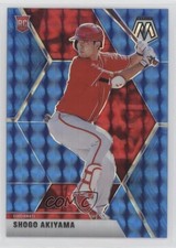 2020 Panini Chronicles Mosaic Blue Prizm 71/99 Shogo Akiyama #64 Rookie RC 0c2