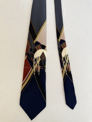 Frank Lloyd Wright Silk Tie Frozen Spheres 1926 Print Men's Boxelder Milwaukee