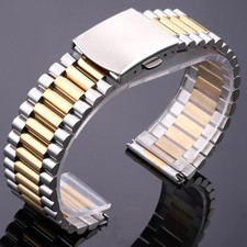 18MM Presidential Jubilee Stainless Steel Strap Bracelet Wristwatch Band NEW