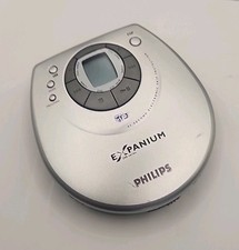 Philips Expanium EXP 200 Series Portable CD MP3 Player -Silver TESTED WORKS