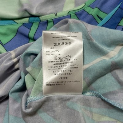 EMILIO PUCCI Spring Summer 2007 Leaf Print Tank Top | eBay