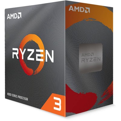 Ryzen 3 4100 4-Core, 8-Thread Unlocked Desktop Processor with Wraith Stealth ...