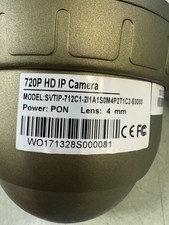 720P HD IP Dome Surveillance Camera   POE   4mm Lens   Indoor/Outdoor