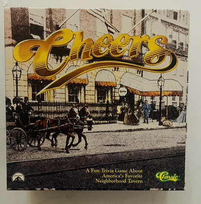 Vintage 1992 Cheers Trivia Board Game Paramount never used