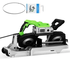 TOYANDONA 110V 900W Portable Band Saw w/ Upgraded Removable Aluminum Alloy  Base