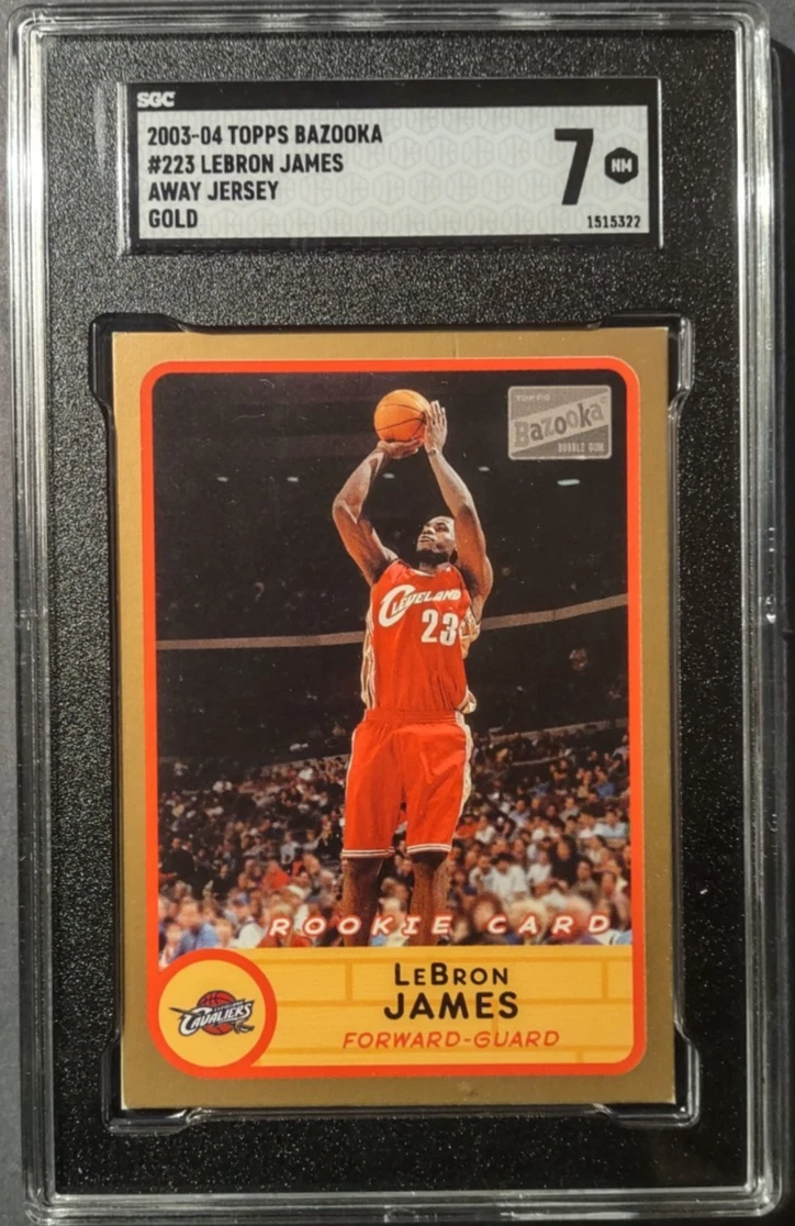 Topps LeBron James Basketball 2003-04 Season Sports Trading Cards