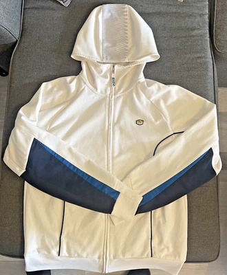 Vintage hoodie TN Nike Blanc et bleu taille M - Photo 1/2